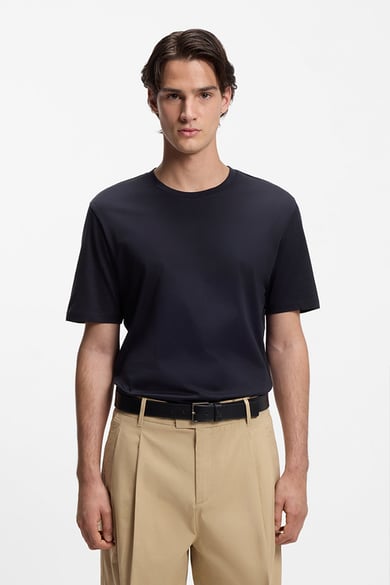 ΜΠΛΟΥΖΑ T-SHIRT HUGO - 405 ΜΠΛΕ